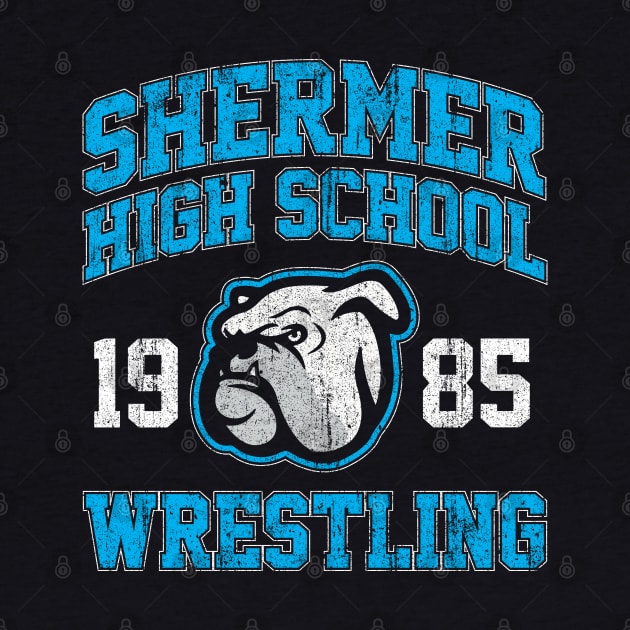 Shermer High School Wrestling (Breakfast Club) by huckblade